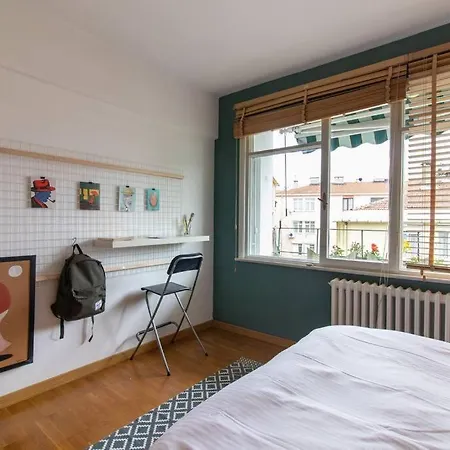 公寓 2br Colorful & Eclectic Urban Oasis In Besiktas