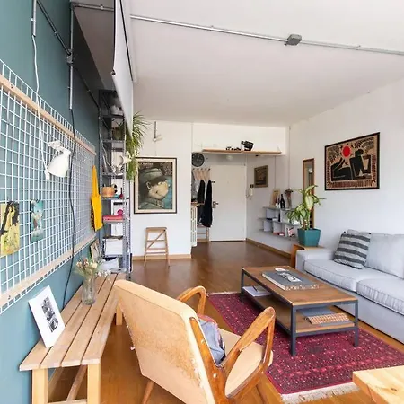 شقة 2br Colorful & Eclectic Urban Oasis In Besiktas *
