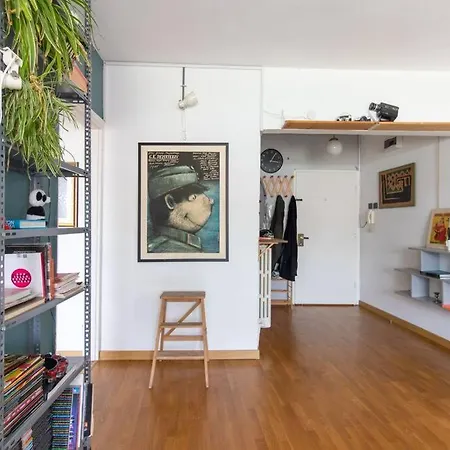 شقة 2br Colorful & Eclectic Urban Oasis In Besiktas اسطنبول