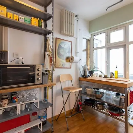 شقة 2br Colorful & Eclectic Urban Oasis In Besiktas *